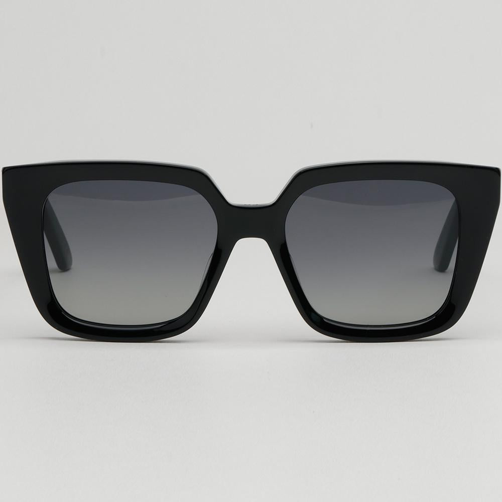 DIOR Black Acetate Oversized Unisex Sunglasses CD40092I 01B