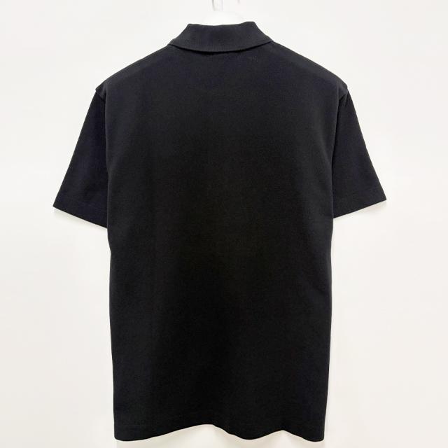 Maison Kitsune Fox Head Logo Pique Short Sleeve Polo Shirt P199