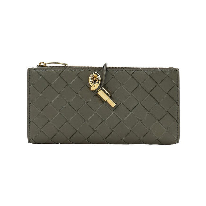Bottega Veneta Women's Andiamo Leather Long Wallet