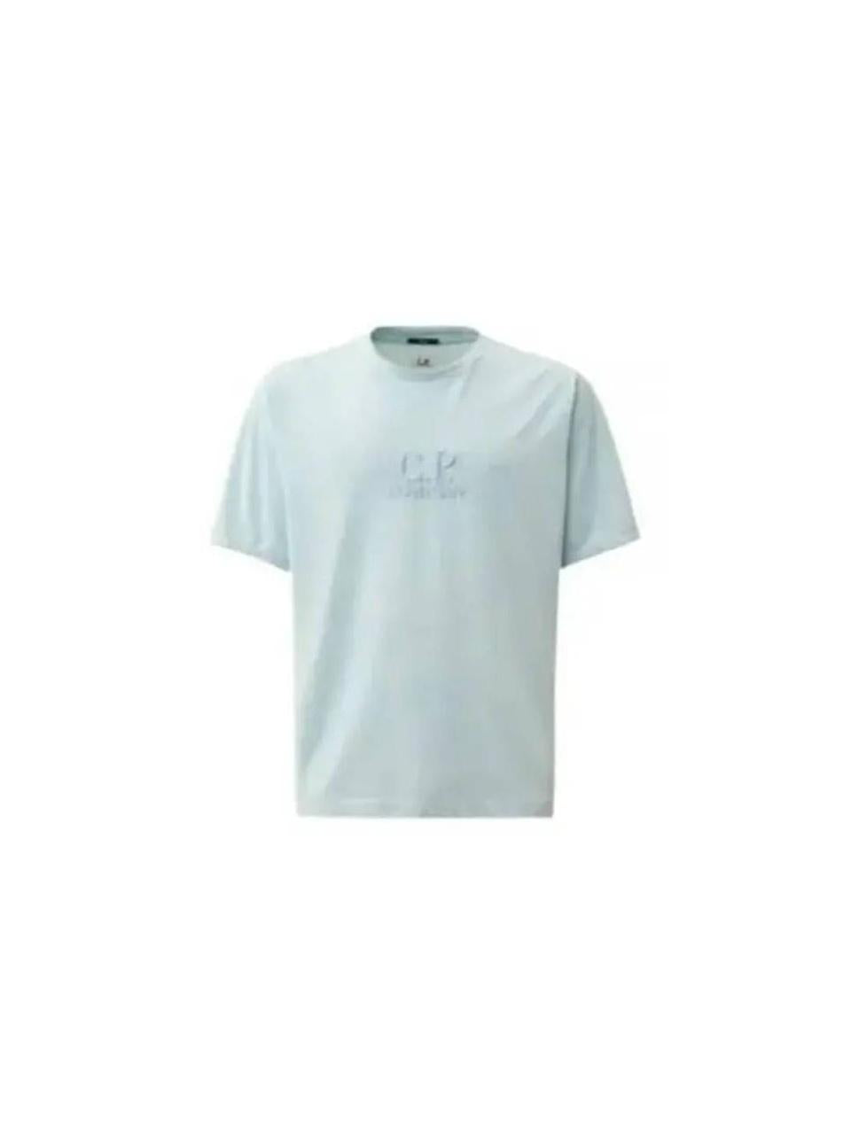 CP Company Tacting Pique Logo Long Sleeve T-Shirt