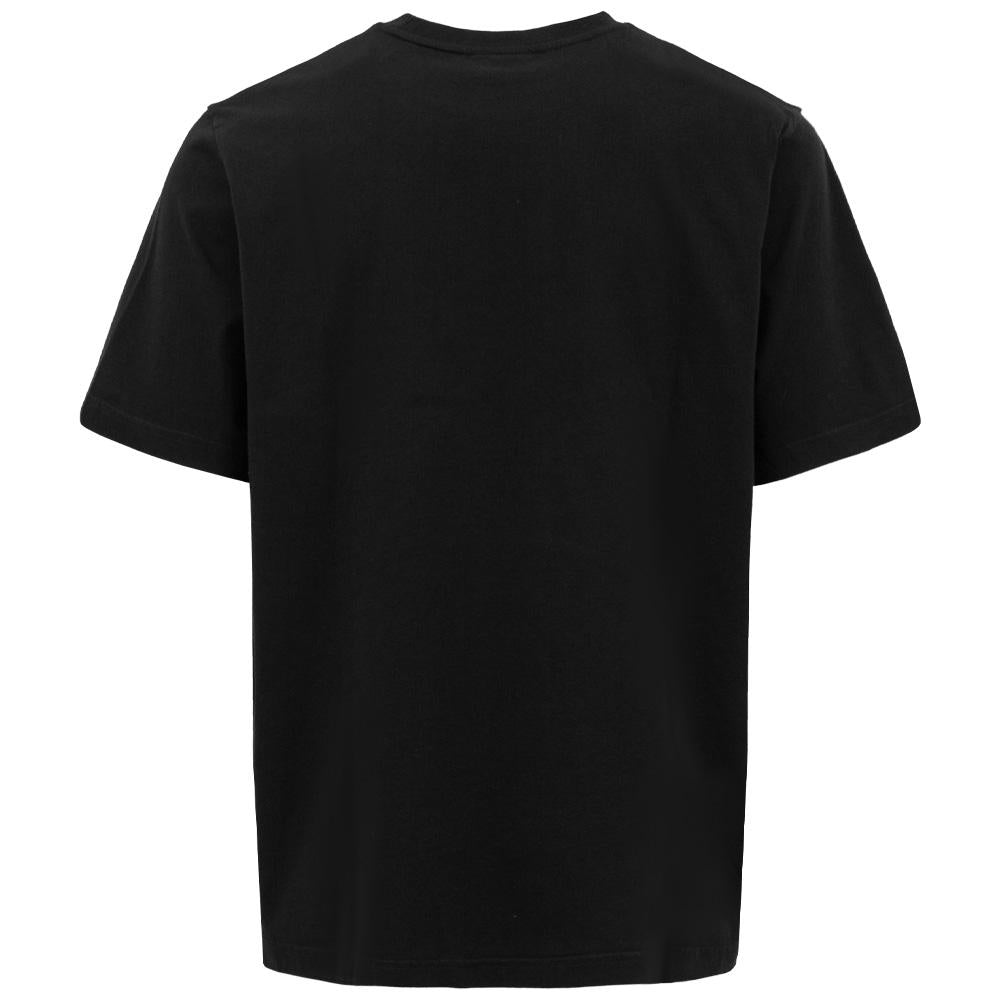 Maison Kitsune Standing Fox Comfort Black Short Sleeve T-Shi PM00123 KJ7026 P199