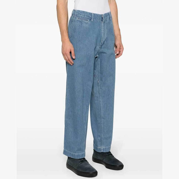 nanamica Wide Denim Pants Unisex Indigo