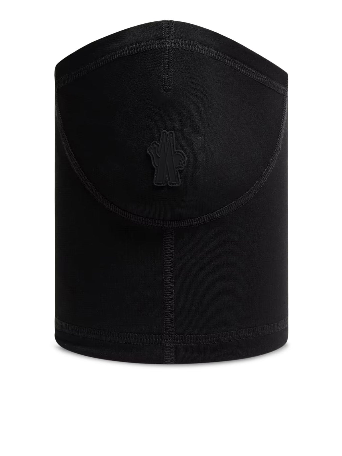 Moncler Black Wool Scarf