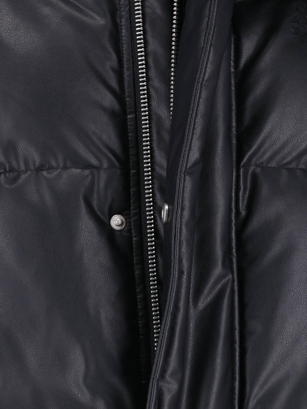 Maison Margiela Black Down Puffer Jacket for Women