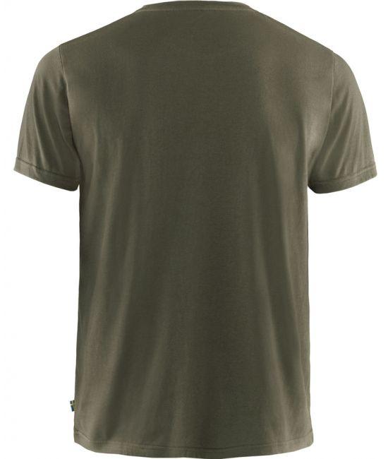 Fjallraven Short Sleeve T-Shirt Men’s 87310633 DARK OLIVE DOM