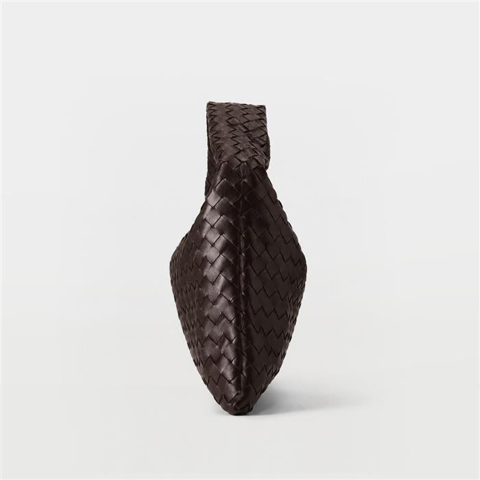 Bottega Veneta Small Hobo Tote Shoulder Bag Brown Leather Tote