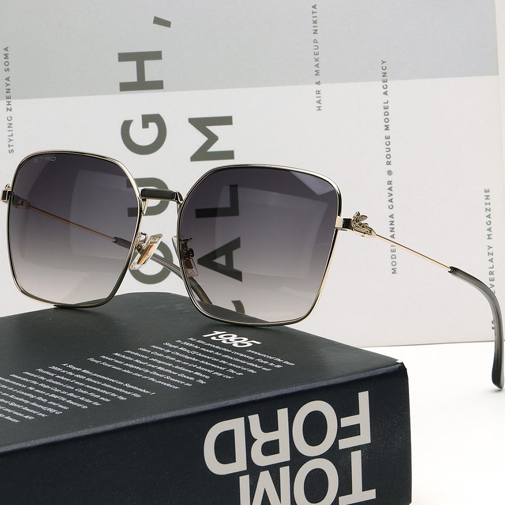 Etro Oversized Unisex Sunglasses Fashion Daily Style ETRO0061 F S J5G9O