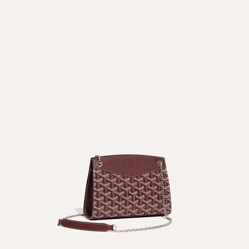 GOYARD Rouette Mini Structured Crossbody Bag Burgundy Women ROUETSMINTY33 CL33