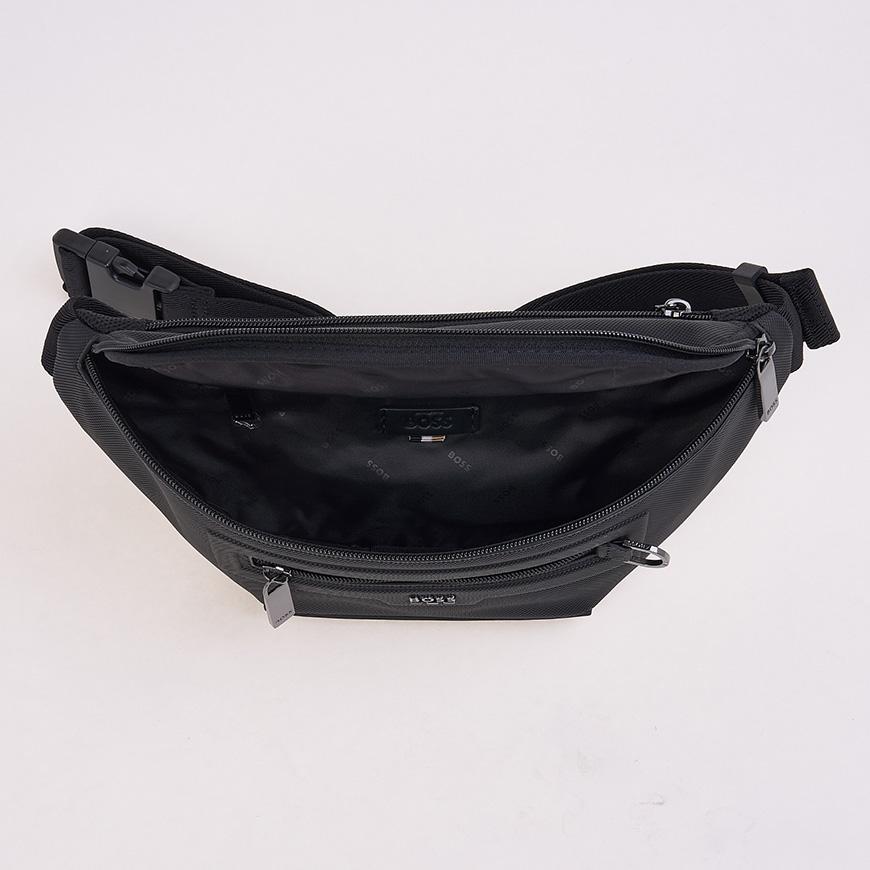 HUGO BOSS Men’s Zip Belt Bag Crossbody 50557779 001