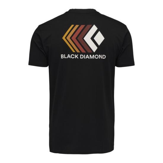 Black Diamond Short Sleeve T-Shirt Men’s Black Diamond Log QAMAP752440 BLACK DOM