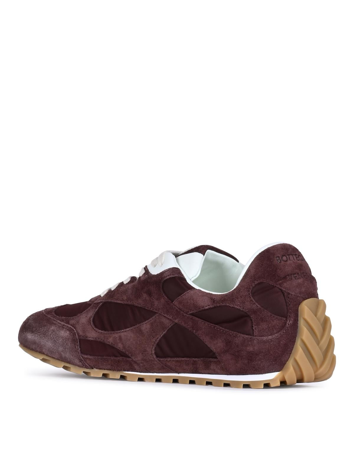 Bottega Veneta Leather Low-Top Sneakers Ivory Women’s