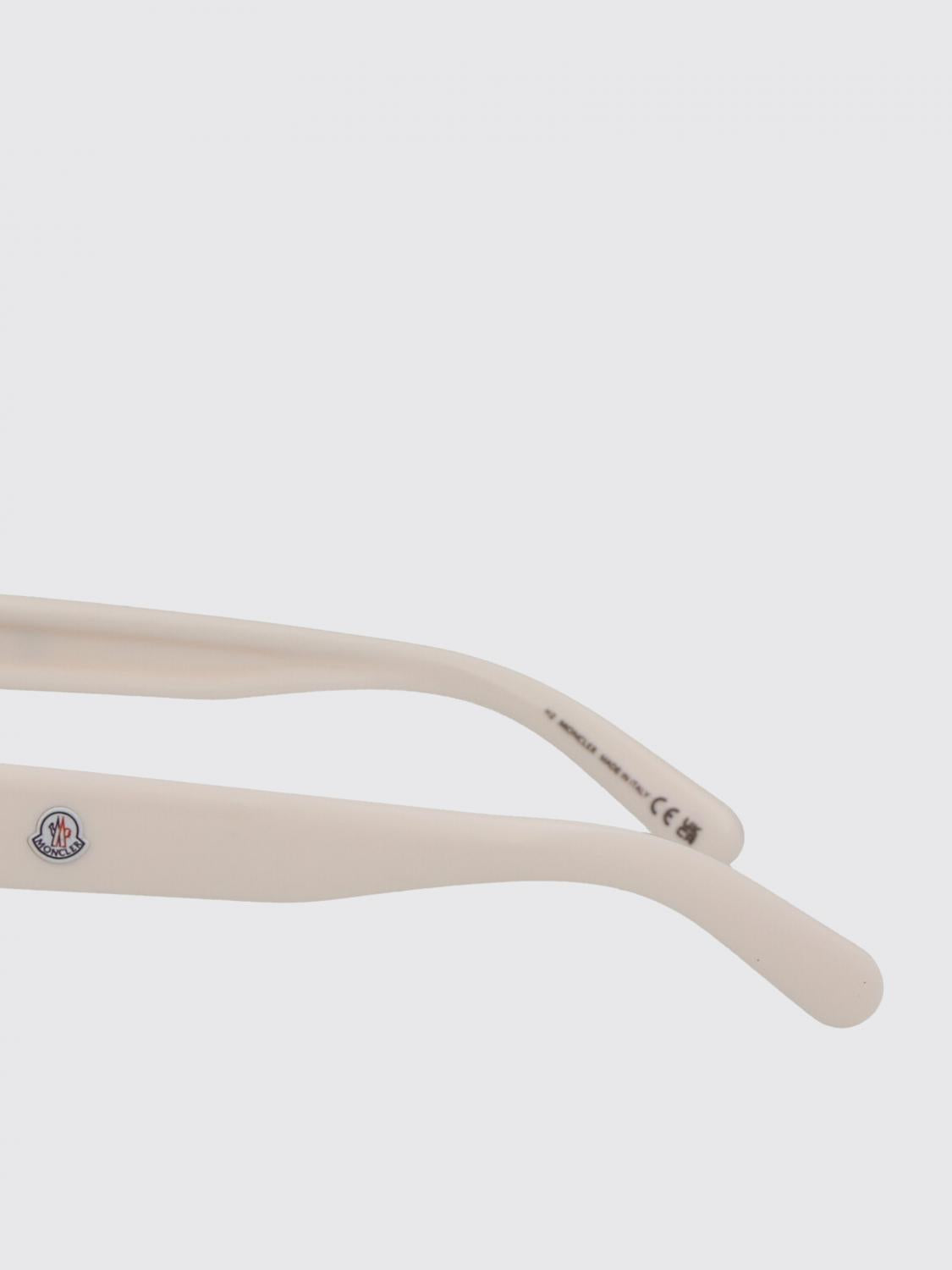 Moncler Gray Acetate Round Sunglasses