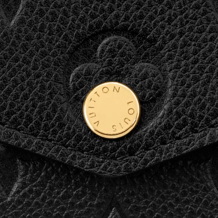 Louis Vuitton Black Sarah Wallet Long Wallet