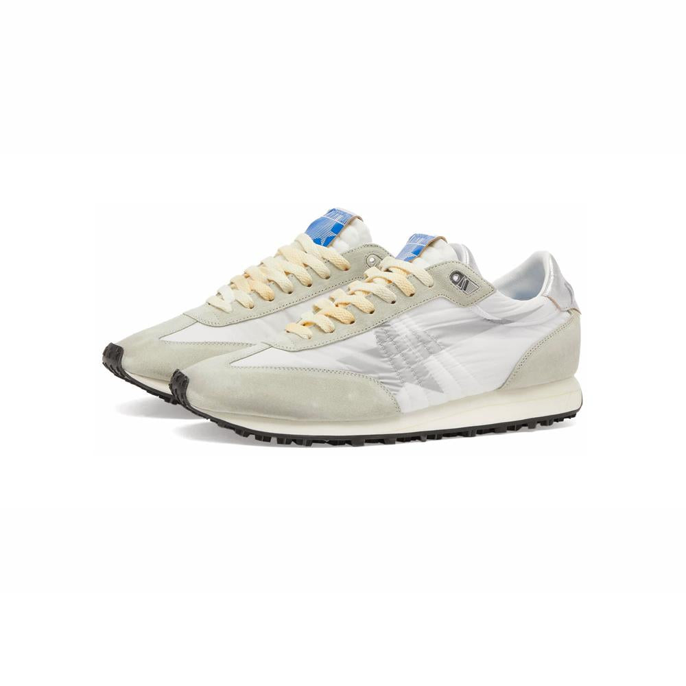 GOLDEN GOOSE Women’s Marathon Low-Top Sneakers Ivory/Red Leather