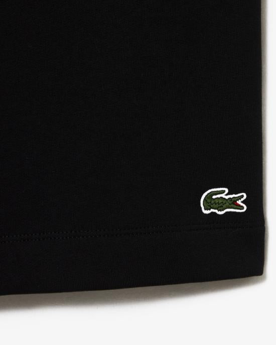 Lacoste Men’s Cotton Casual Short Pants GH9627031 BLACK DOM