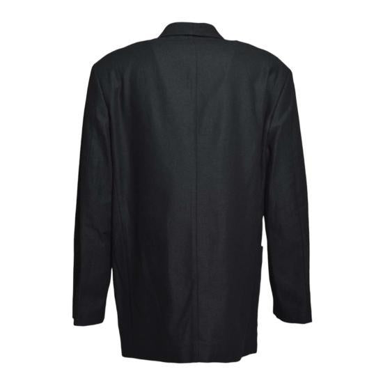 OUR LEGACY Black Wool Blend Overcoat M4240 EB BLACK DOM