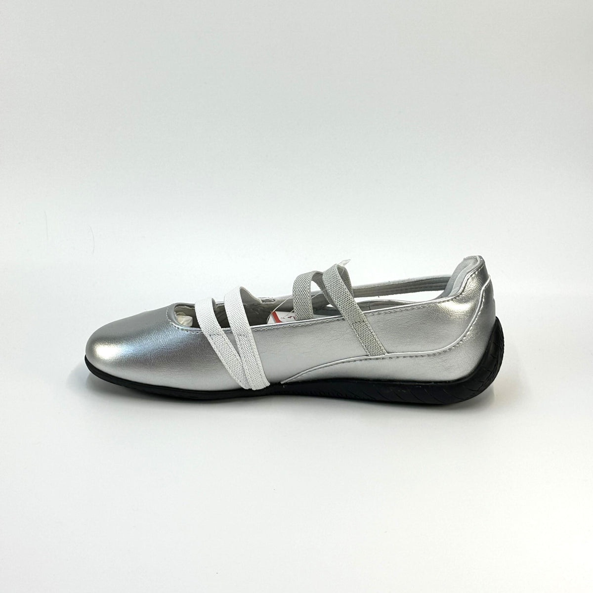 PUMA Speedcat Ballet Metallic Silver White Low-Top Sneakers 401581 01