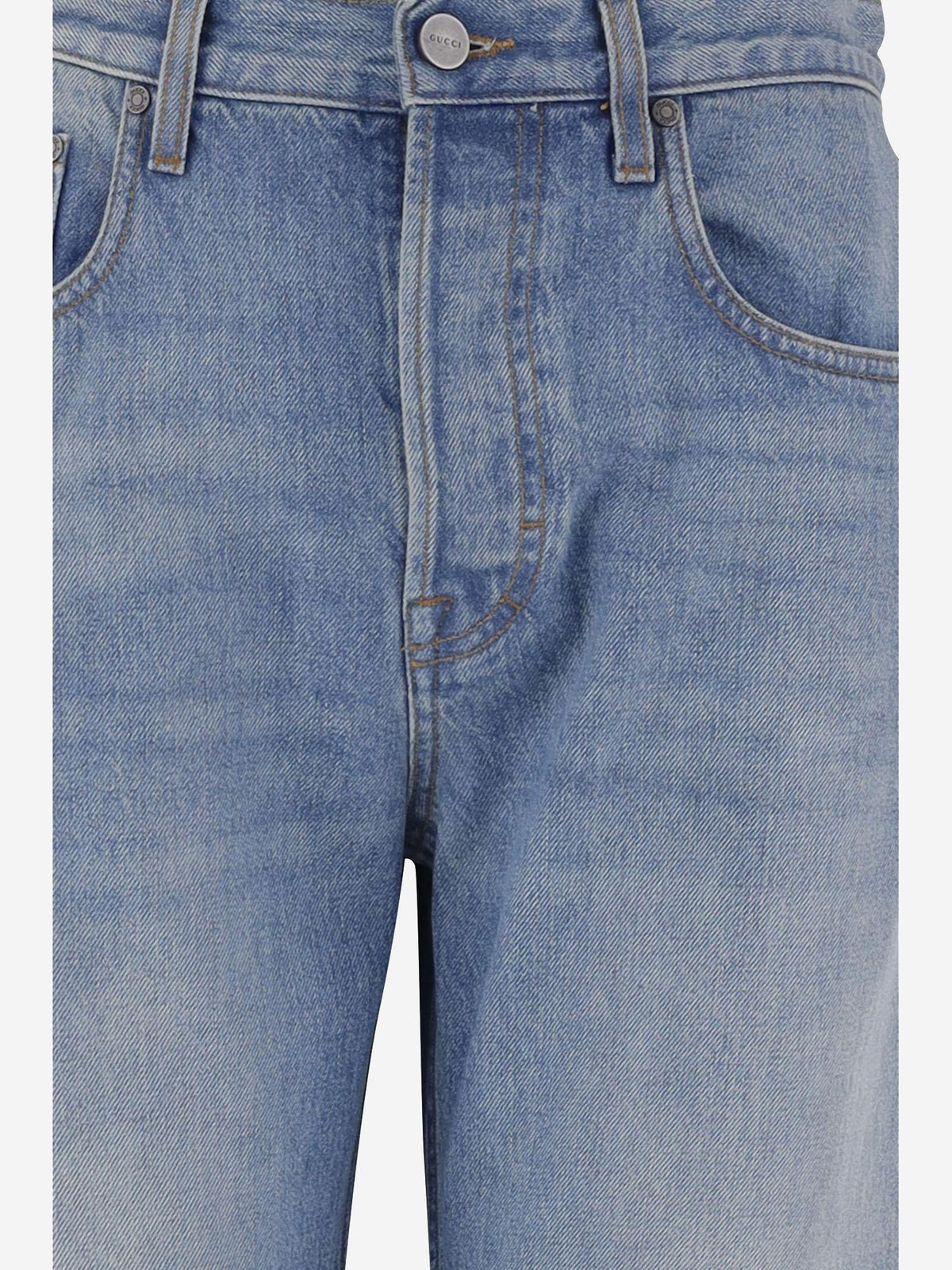 GUCCI Blue Denim Jeans Women’s Pants