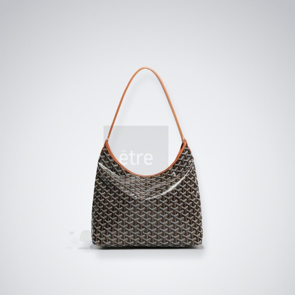 GOYARD Boheme Tote Bag Brown Black Tan Women’s