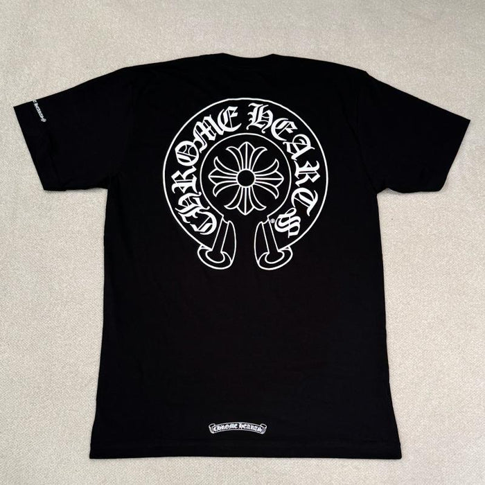 Chrome Hearts Horseshoe Logo Pocket Short Sleeve T-Shirt Black