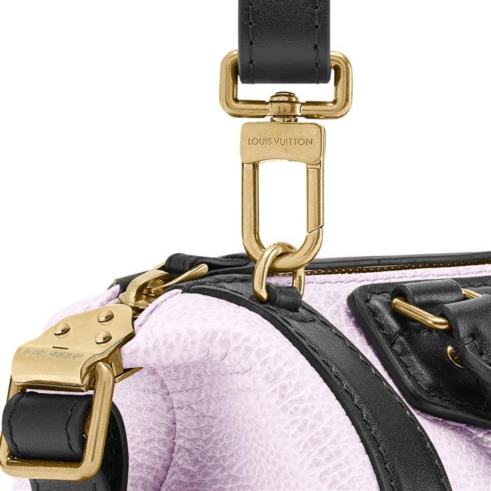 Louis Vuitton Black Leather Nano LV Biker Shoulder Bag
