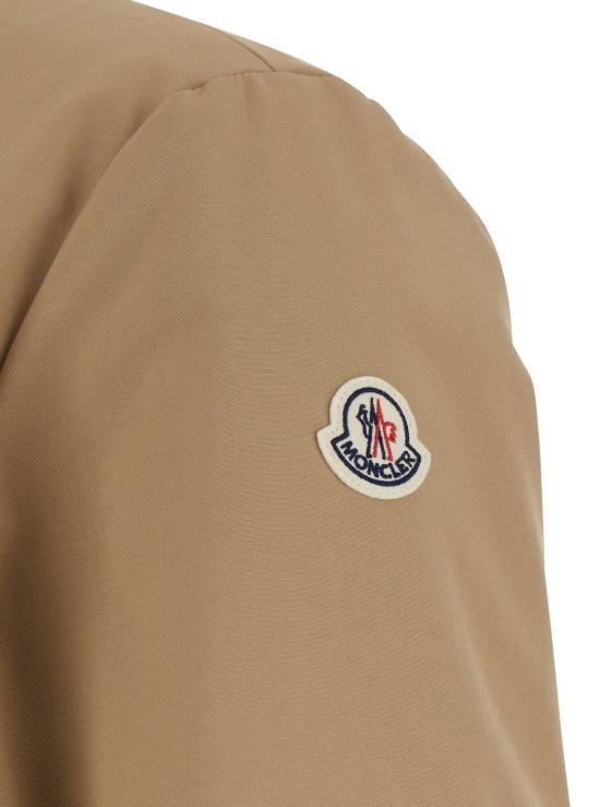 Moncler Men’s Lightweight Jacket 1A00072 5983X 226 BEIGE RED DOM