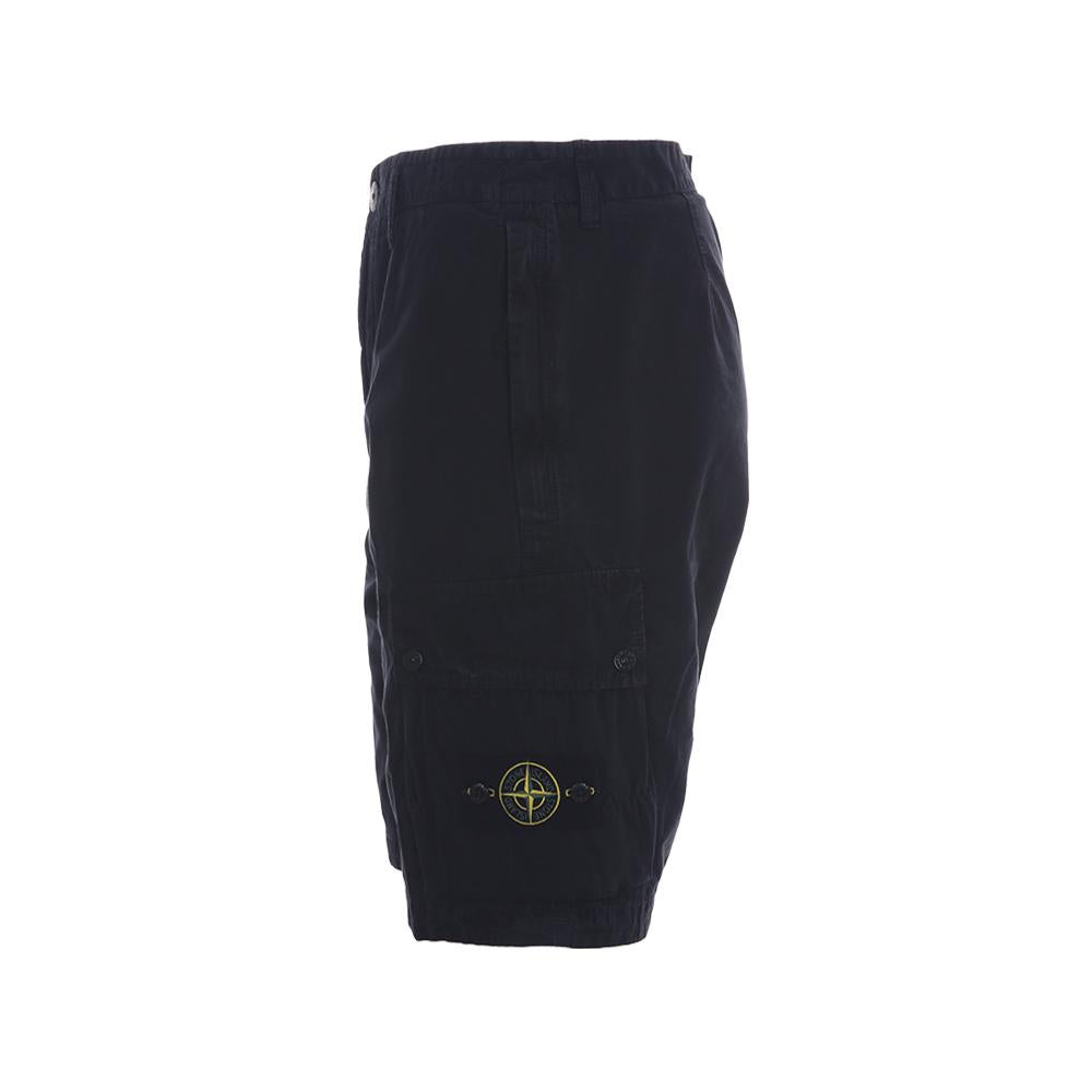STONE ISLAND Navy Slim Fit Zip Pocket Cargo Shorts K1S15L100011 S00WA V0120
