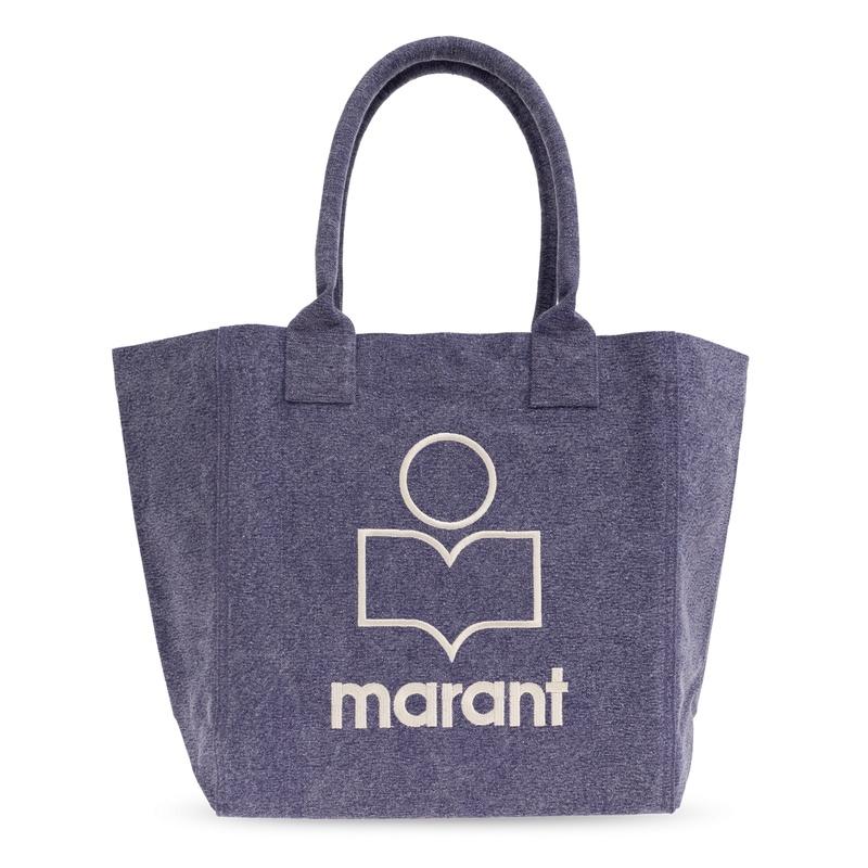 Isabel Marant Yenky Small Tote Bag Cream Canvas Tote