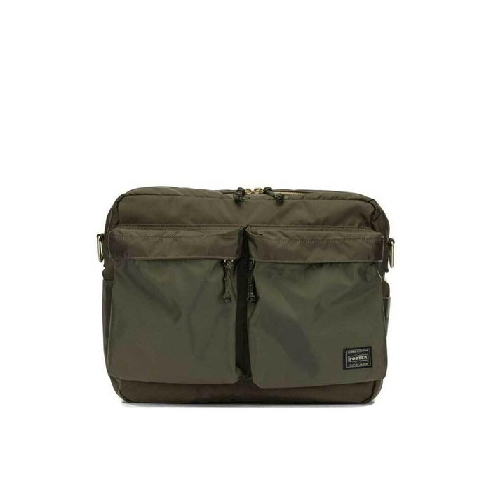 PORTER Force Shoulder Bag Crossbody Black Nylon Men's