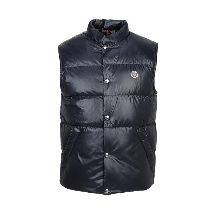 Moncler Restigo Men’s Down Puffer Vest Navy