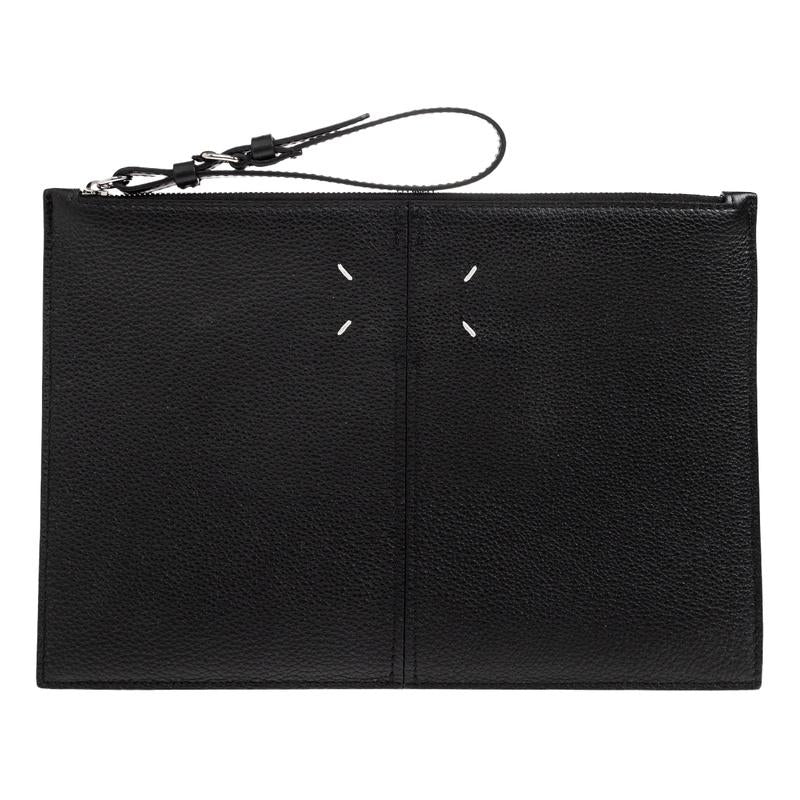 Maison Margiela Stitch Leather Clutch Bag H8419