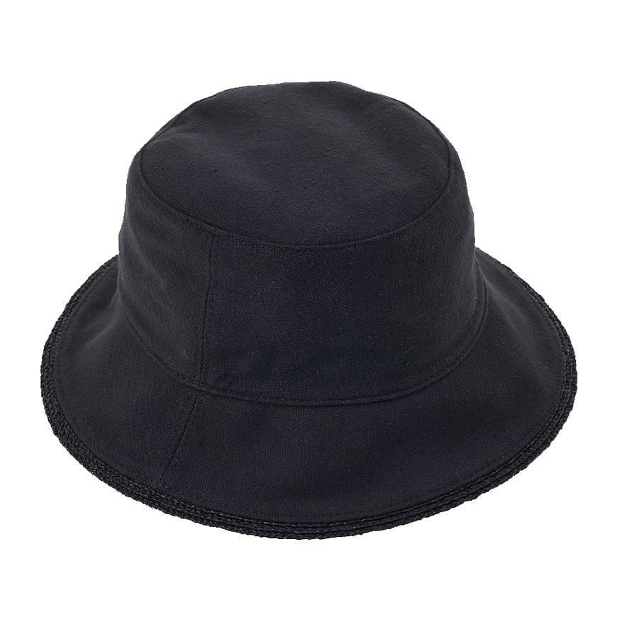 HELEN KAMINSKI Women’s Nazar Metal Logo Cap HAT51979 BLACK