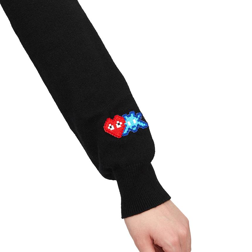 Comme des Garcons Invader Double Wappen Women’s Cardigan AZ N087 051 1