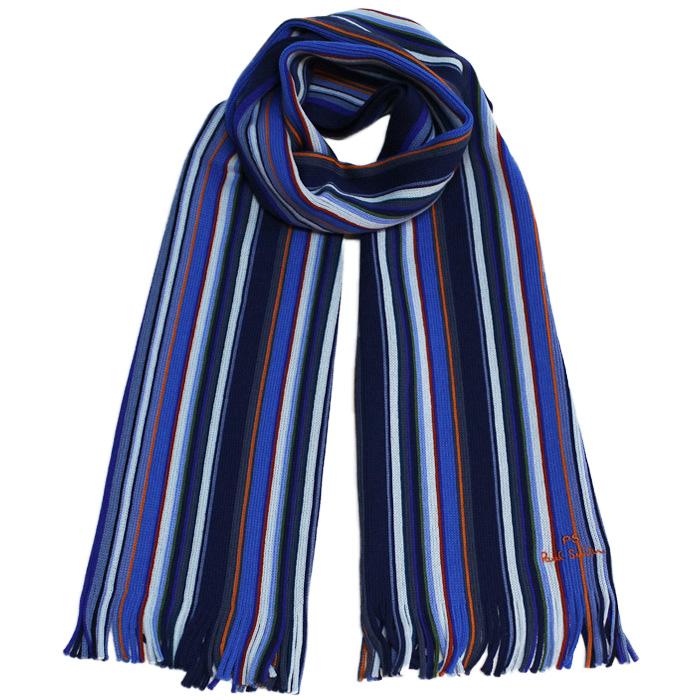 Paul Smith Unisex Wool Scarf M2A 151F N146 45
