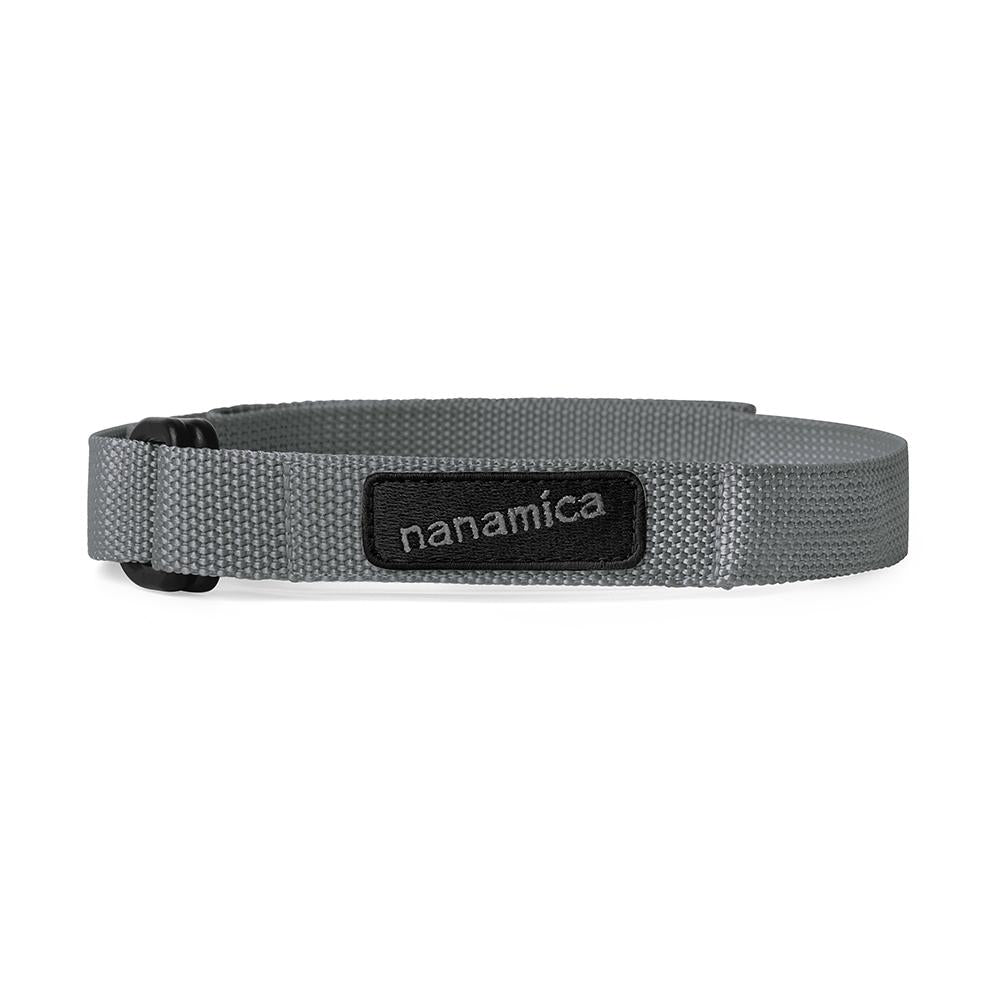 nanamica Unisex Logo Patch Tech D-Ring Webbing Fabric Belt SURF209E H