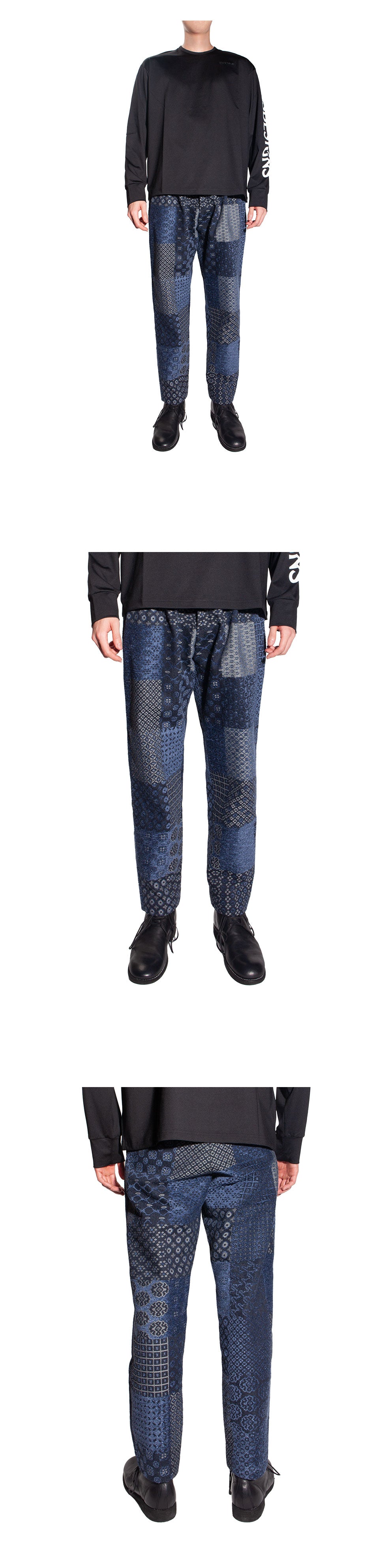 4SDESIGNS Men's Triple Pleat Dress Pants 246 0901 48
