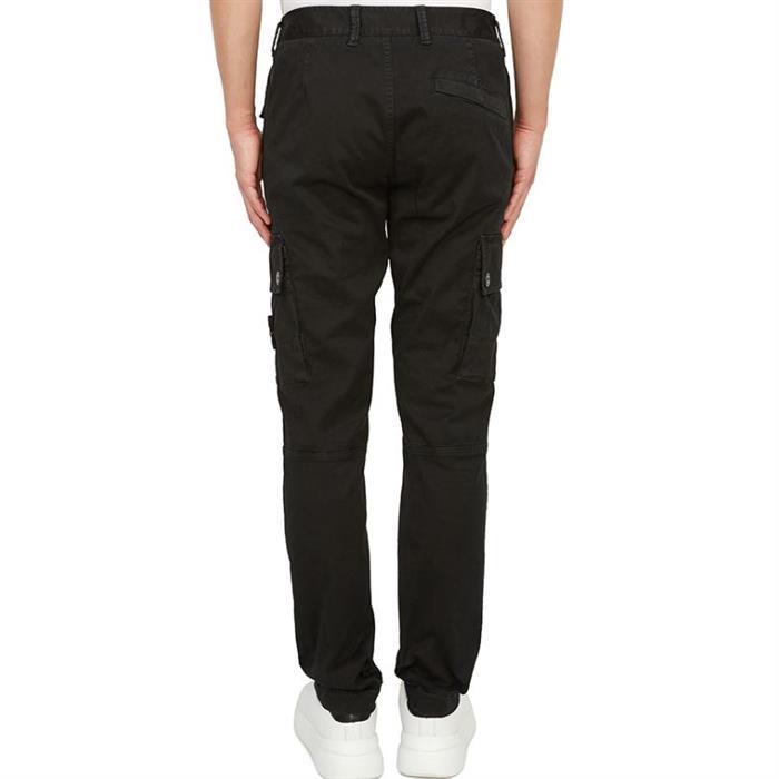 STONE ISLAND Twill Cotton Slim Fit Cargo Pants