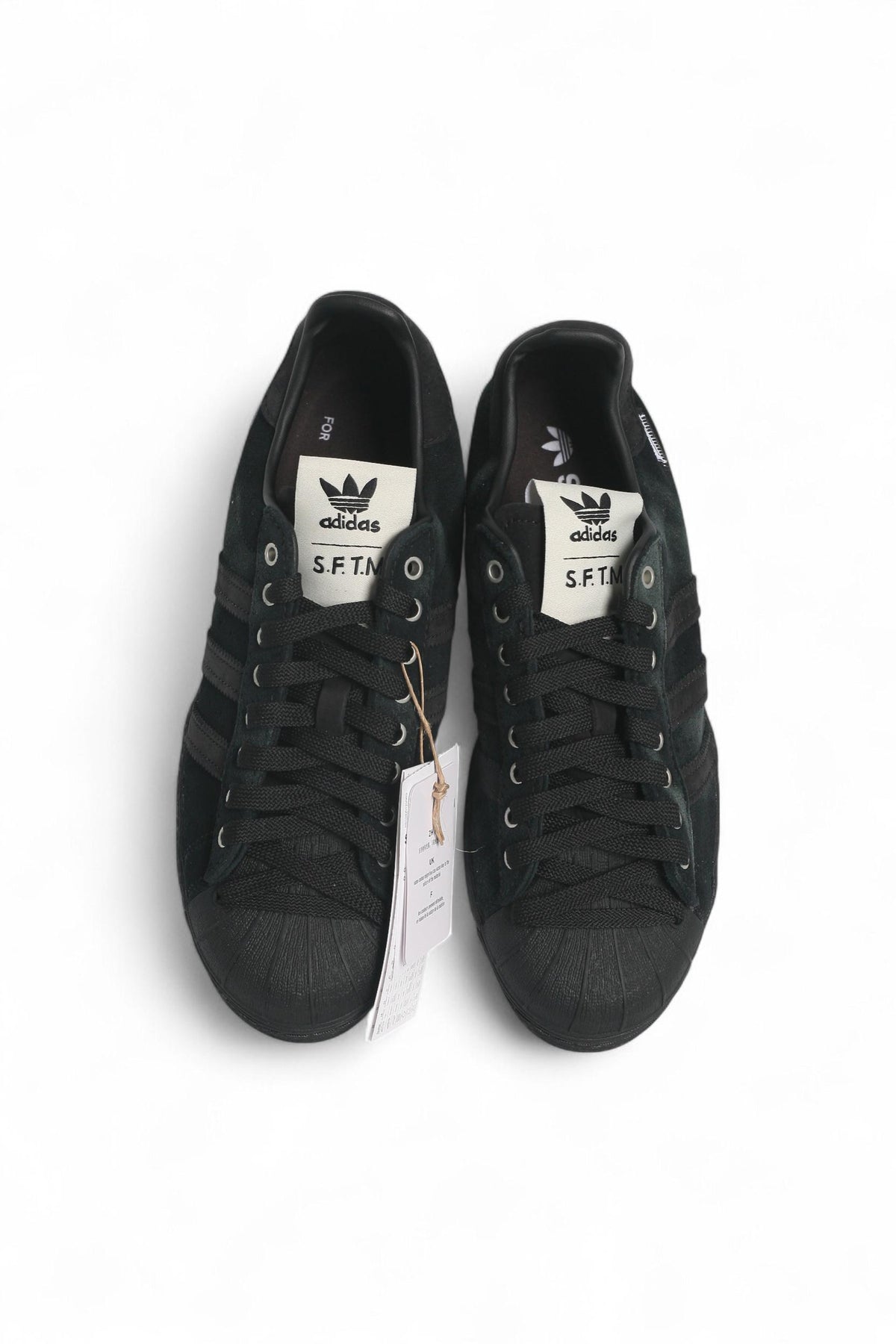 SONG FOR THE MUTE adidas Superstar 82 Black Low-Top Sneakers JP7676