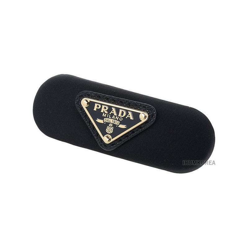 PRADA Re-Nylon Hair Clip Women Brown Hair Accessory