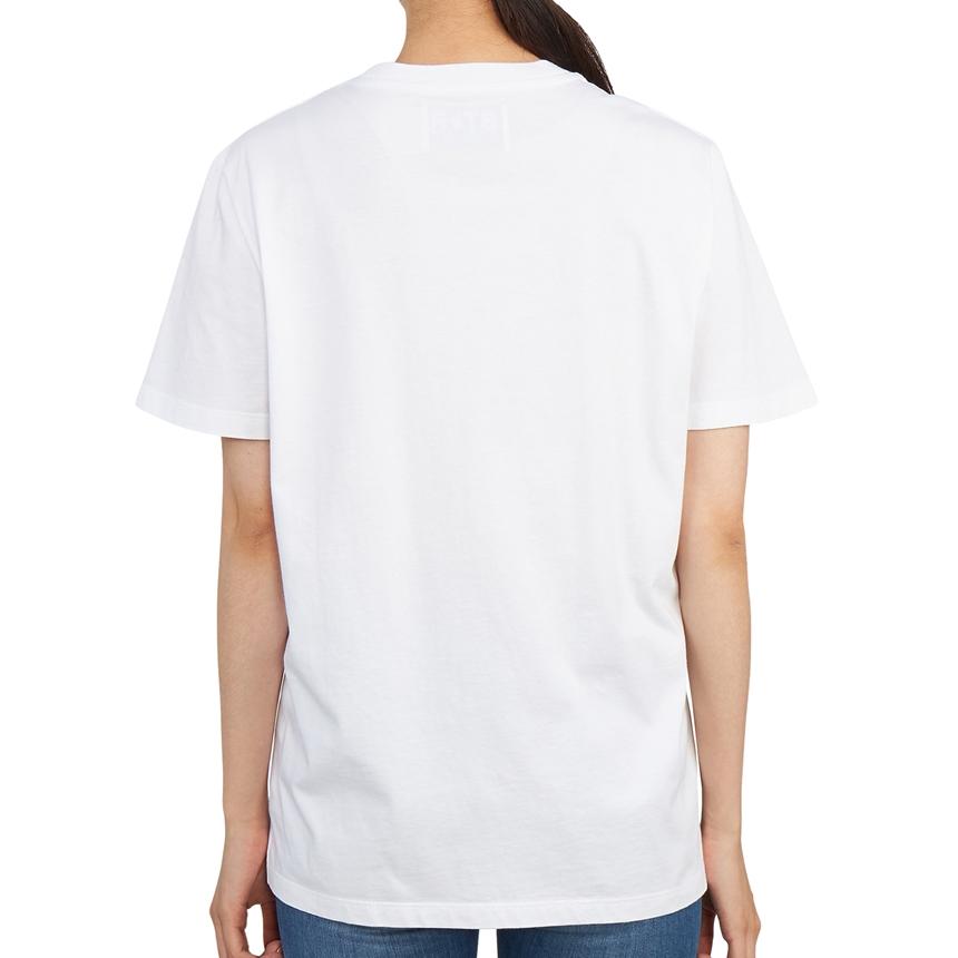 GOLDEN GOOSE Women’s Short Sleeve T-Shirt White Cotton