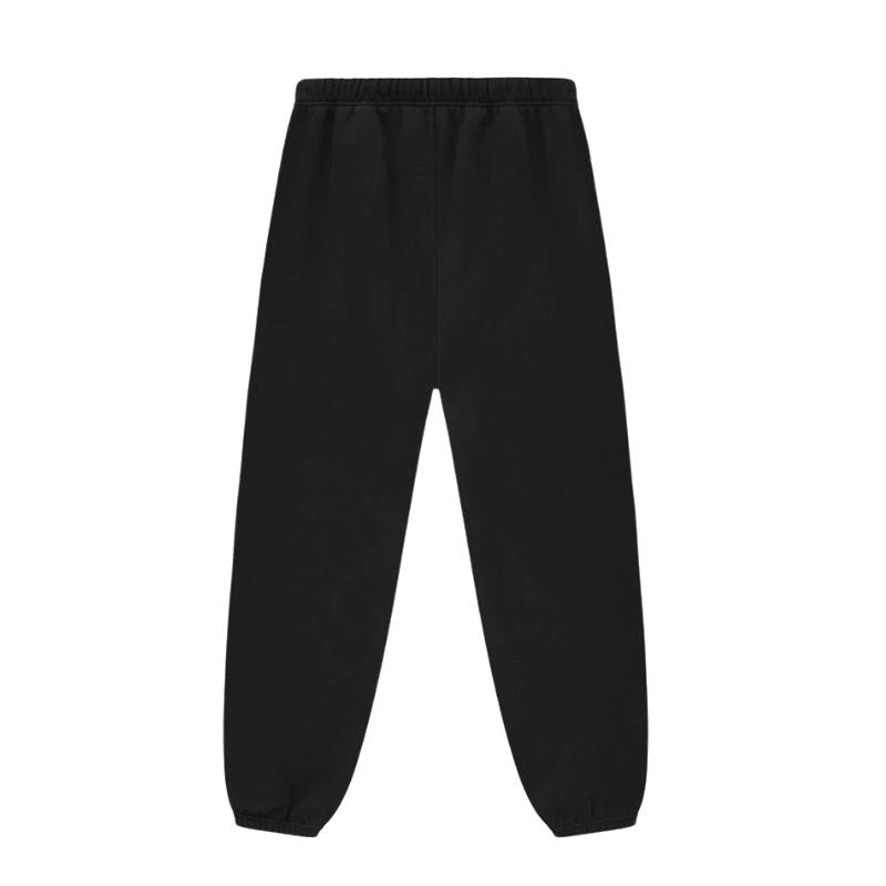 Fear of God Essentials Fleece State Sweatpants Dark Oatmeal Black