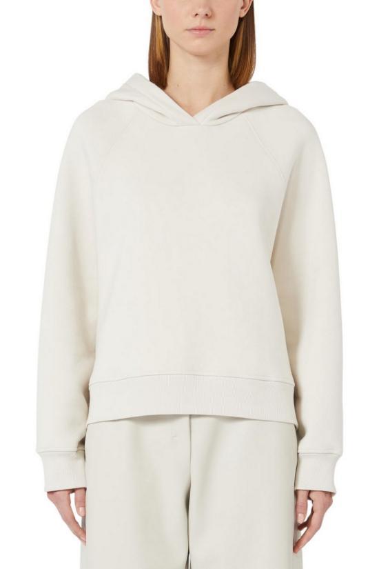 Max Mara White Sand Hooded Sweatshirt 199210 11 001