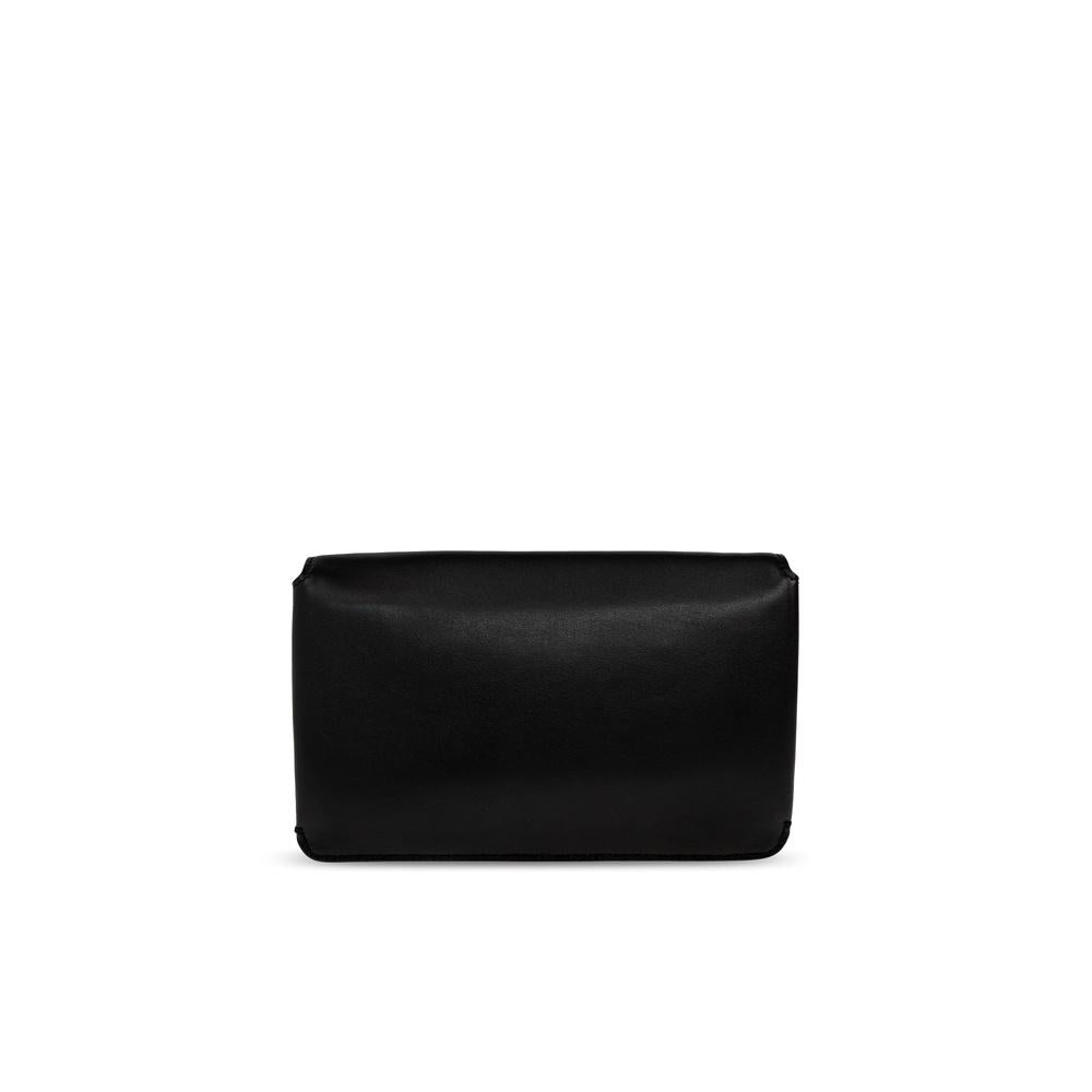 Ferragamo Gancini Leather Clutch Crossbody Bag