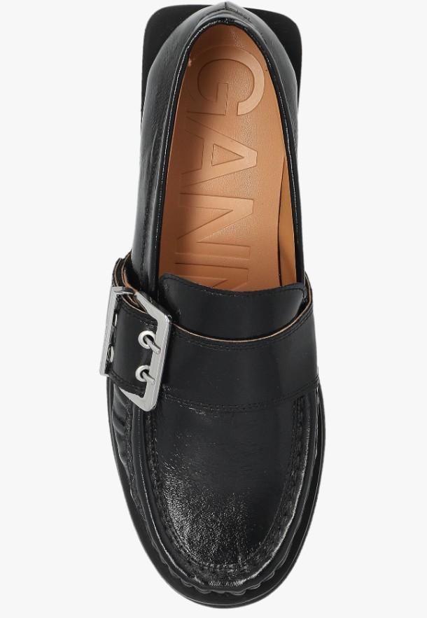 GANNI Feminine Buckle Loafers s2534