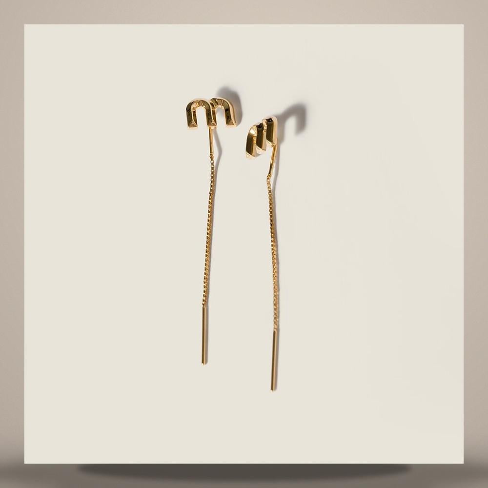 Miu Miu Metal Earrings 5IO508 2G9R F0056
