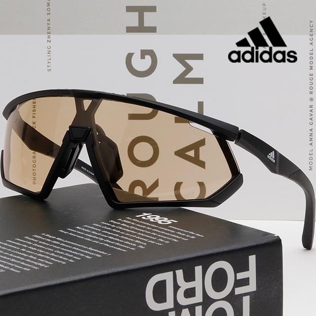 Adidas Photochromic Lens Sport Cycling Golf Sunglasses SP0001 02E
