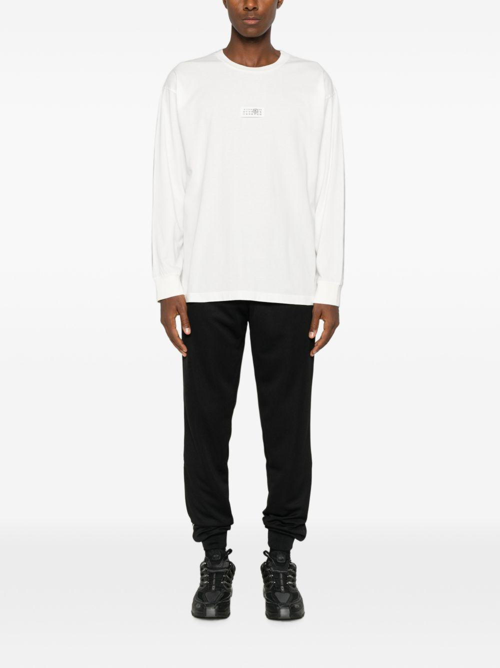 Maison Margiela White Cotton Long Sleeve Shirt