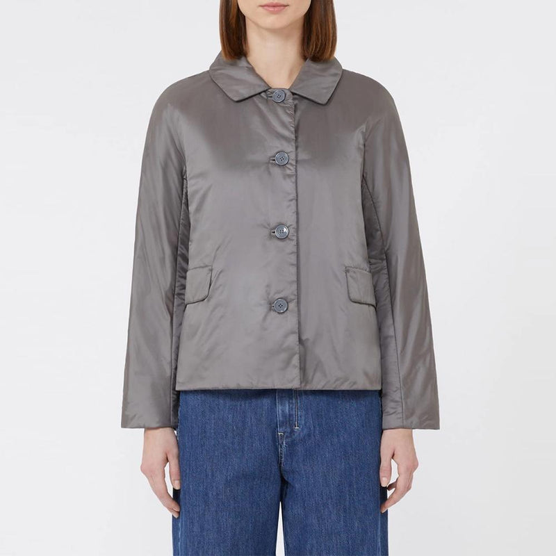 Max Mara Water-Repellent GREENS Puffer Jacket Gray 9486055406 024