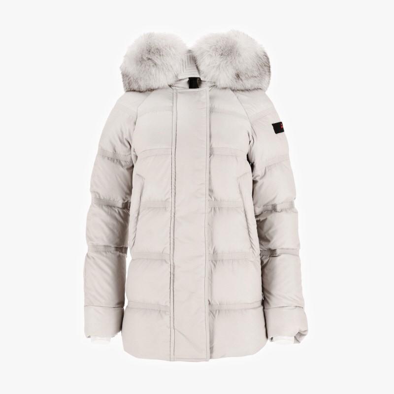 Peuterey Women’s TAKAN Fox Fur Down Puffer Jacket PED5110 715