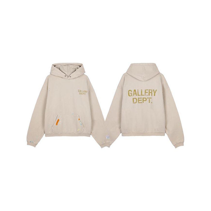 GALLERY DEPT. Unisex Paint Logo Hoodie Gray